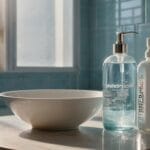 Encimera de bano luminosa